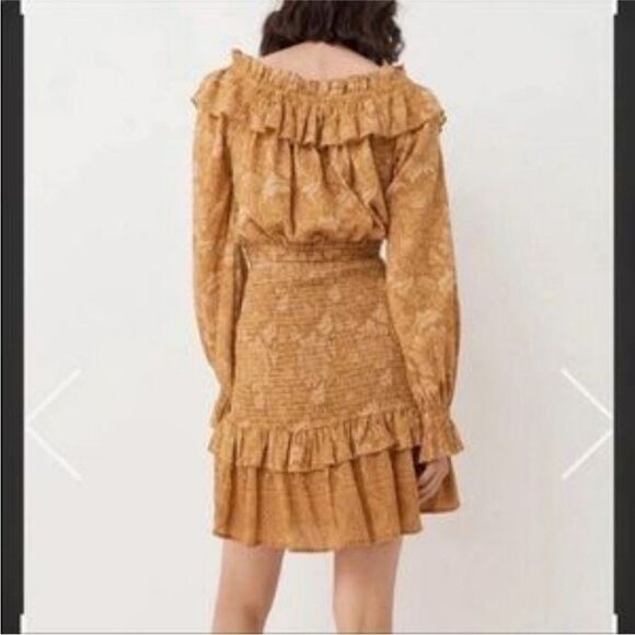 Spell Lioness Rouched Mini Skirt - Picture 2 of 6